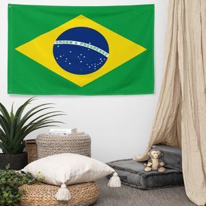 Brazil Flag (Customizable)